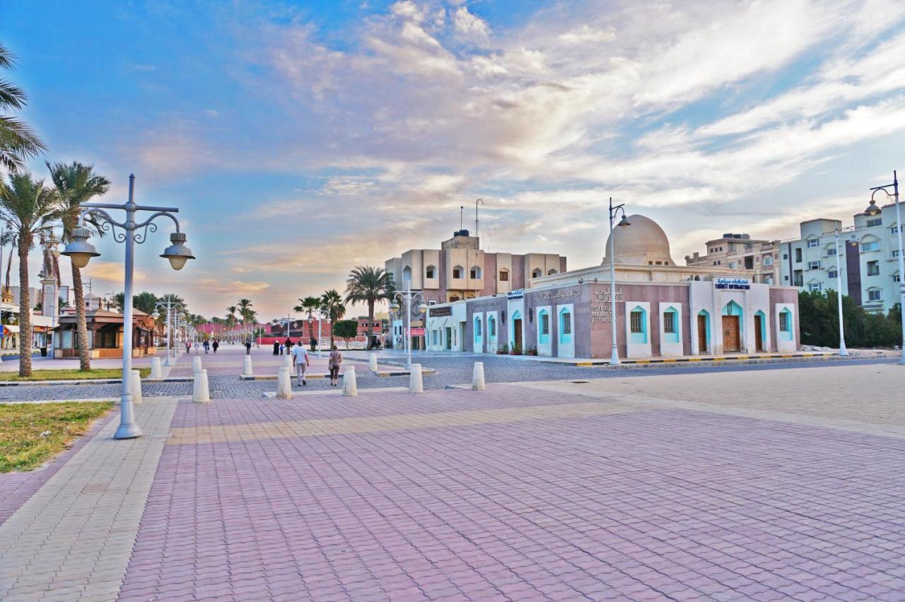 The Touristic Promenade Apartment Hurghada Buitenkant foto