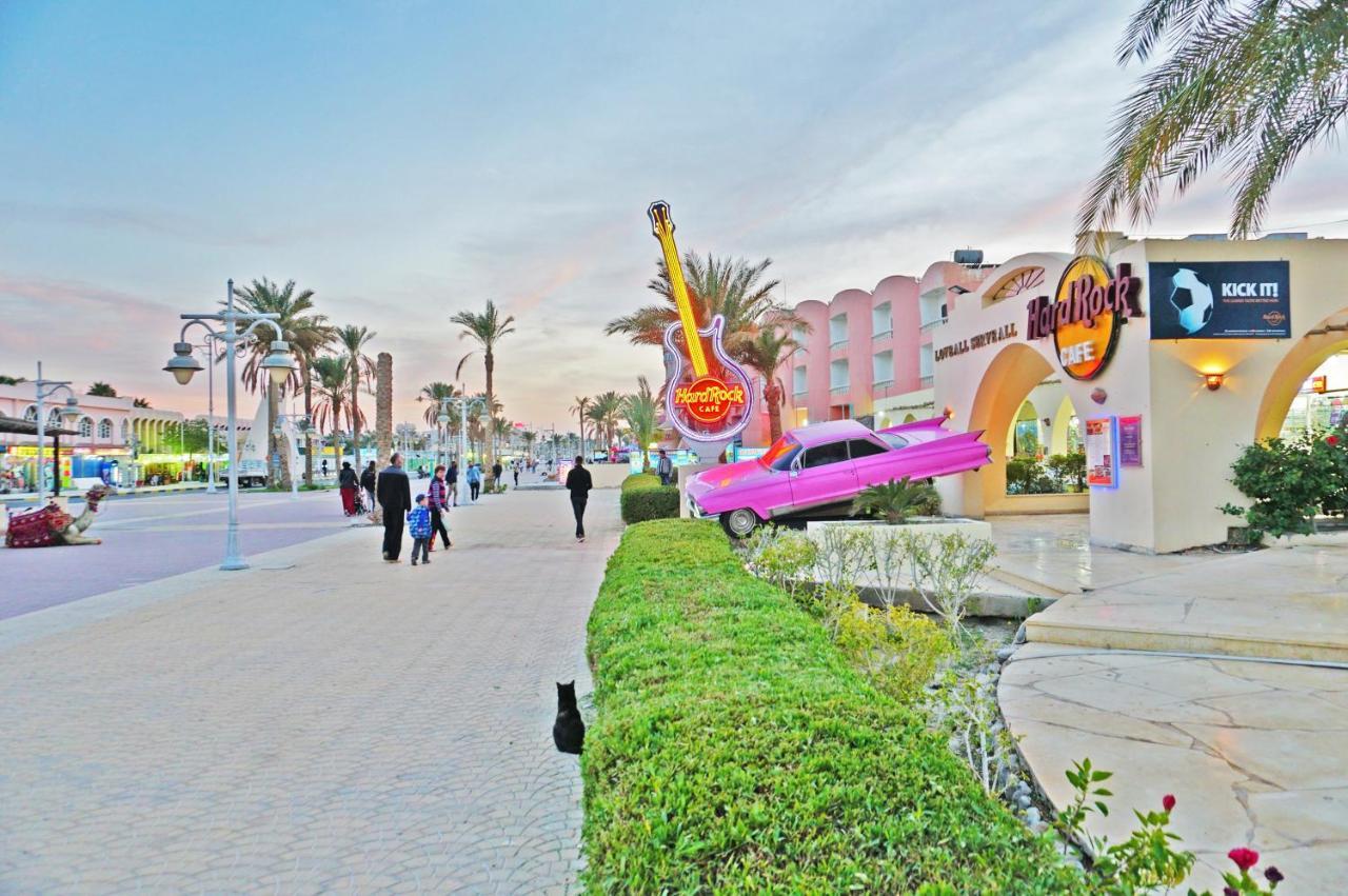 The Touristic Promenade Apartment Hurghada Buitenkant foto