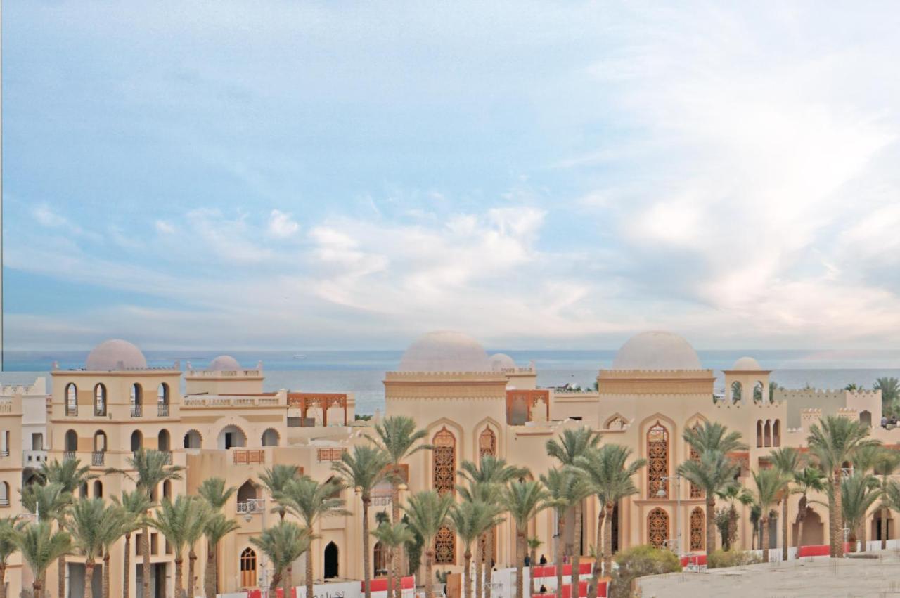 The Touristic Promenade Apartment Hurghada Buitenkant foto